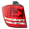 Driver and Passenger Side, Outer Halogen Tail Light, With bulb(s), OE Replacement