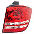 2015 Dodge Journey - Driver and Passenger Side, Outer Halogen Tail Light, With bulb(s), Mounts on Body, OE Replacement, CAPA Certified