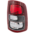 Driver and Passenger Side Halogen Tail Light, With bulb(s), OE Replacement, Standard Cab Pickup