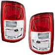 Driver and Passenger Side Halogen Tail Light, With bulb(s), OE Replacement