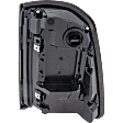Driver and Passenger Side LED Tail Light, With bulb(s), OE Replacement