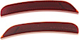 2021 Dodge Charger - Rear, Driver and Passenger Side Side Marker, With bulb(s), CAPA Certified