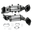 2011-2014 Dodge Avenger - Front, Driver and Passenger Side Catalytic Converters, 3.6L Engine, Except AWD, Federal EPA, 46-State Cannot ship to/installed in vehicles purchased in CA/CO/NY/ME