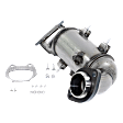 2011-2014 Dodge Avenger - Front, Driver and Passenger Side Catalytic Converters, 3.6L Engine, Except AWD, Federal EPA, 46-State Cannot ship to/installed in vehicles purchased in CA/CO/NY/ME