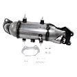 2011-2014 Dodge Avenger - Front, Driver and Passenger Side Catalytic Converters, 3.6L Engine, Except AWD, Federal EPA, 46-State Cannot ship to/installed in vehicles purchased in CA/CO/NY/ME