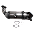 2011-2014 Dodge Avenger - Front, Driver and Passenger Side Catalytic Converters, 3.6L Engine, Except AWD, Federal EPA, 46-State Cannot ship to/installed in vehicles purchased in CA/CO/NY/ME