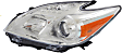 Driver and Passenger Side Headlights, without Bulbs, Halogen, CAPA Certified