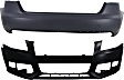 2011 Audi A4 Quattro - Front, Driver and Passenger Side Primed Bumper Cover,  For Models Without S-Line Package, Sedan