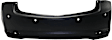 Front and Rear Primed Bumper Cover CAPA Certified