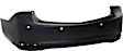 Front and Rear Primed Bumper Cover CAPA Certified