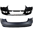 Front and Rear Primed Bumper Cover, CAPA Certified