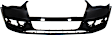 Front and Rear Primed Bumper Cover, CAPA Certified