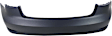 Front and Rear Primed Bumper Cover, CAPA Certified