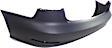 Front and Rear Primed Bumper Cover, CAPA Certified