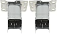 Front, Driver and Passenger Side Bumper Brackets, Impact Bar