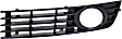 Front, Driver and Passenger Side Fog Light Trims, Primed, Type 2, Except Cabriolet Model