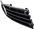 Front, Driver and Passenger Side Fog Light Trims, Primed, Type 2, Except Cabriolet Model
