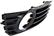 Front, Driver and Passenger Side Fog Light Trims, Primed, Type 2, Except Cabriolet Model