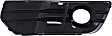 Front, Driver and Passenger Side Fog Light Trims, Primed, For Models Without S-Line Package