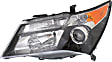 Driver and Passenger Side Headlights, without Bulbs, Halogen, For Models with Advance Package
