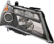 Driver and Passenger Side Headlights, without Bulbs, Halogen, For Models with Advance Package