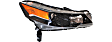 2012-2014 Acura TL - Driver and Passenger Side Headlights, without Bulbs, HID/Xenon, OE comparable
