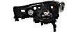 2012-2014 Acura TL - Driver and Passenger Side Headlights, without Bulbs, HID/Xenon, OE comparable