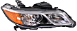 2013-2015 Acura RDX - Driver and Passenger Side Halogen Headlight, With bulb(s), OE Replacement