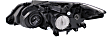 2013-2015 Acura RDX - Driver and Passenger Side Halogen Headlight, With bulb(s), OE Replacement