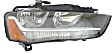 2014 Audi A4 - Driver and Passenger Side Halogen Headlight, With bulb(s),  mfrbodycodename : B8, 4th Generation, OE Replacement, Sedan