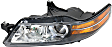 Driver and Passenger Side Headlights, without Bulbs, Halogen, Canada Built Vehicle