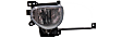 Front, Driver and Passenger Side Fog Lights, With Bulb(s), Halogen