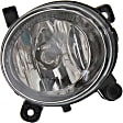 Front, Driver and Passenger Side Halogen Fog Light, With bulb(s)