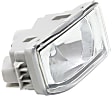Front, Driver and Passenger Side Fog Lights, Without Bulb(s), Halogen