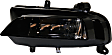 Front, Driver and Passenger Side Fog Lights, With bulb(s), For Models With S-Line Package, CAPA CERTIFIED
