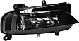 Front, Driver and Passenger Side Fog Lights, With bulb(s), For Models With S-Line Package, CAPA CERTIFIED