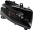 Front, Driver and Passenger Side Fog Lights, With bulb(s), For Models With S-Line Package, CAPA CERTIFIED
