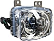 Front, Driver and Passenger Side Fog Lights, With Bulb(s), Halogen, CAPA CERTIFIED