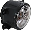Front, Driver and Passenger Side Fog Lights, With Bulb(s), Halogen