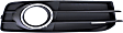 2013 Audi A3 - Driver and Passenger Side Fog Light Trim, For Models With Sport Package, Black