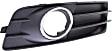2013 Audi A3 - Driver and Passenger Side Fog Light Trim, For Models With Sport Package, Black