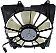 2012 Acura TL - Radiator and A/C Condenser Fan Driver and Passenger Side, 6 Cyl 3.5L, Single fan