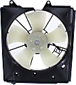 2012 Acura TL - Radiator and A/C Condenser Fan Driver and Passenger Side, 6 Cyl 3.5L, Single fan