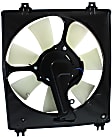 2012 Acura TL - Radiator and A/C Condenser Fan Driver and Passenger Side, 6 Cyl 3.5L, Single fan