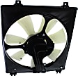 2012 Acura TL - Radiator and A/C Condenser Fan Driver and Passenger Side, 6 Cyl 3.5L, Single fan