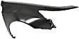 2009-2014 Acura TL - Front, Driver and Passenger Side Fenders, With mudguard provision