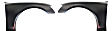 Front, Driver and Passenger Side Fenders, CAPA CERTIFIED