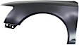 Front, Driver and Passenger Side Fenders, Without turn signal light hole