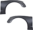 Front, Driver and Passenger Side Fenders