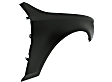 Front, Driver and Passenger Side Fenders, Without turn signal light hole